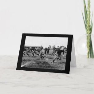 Yale-Fußball-Praxis 1912 Karte