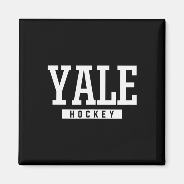 Yale High School Eishockey  Magnet (Vorne)
