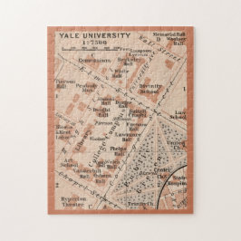 Yale University Karte 11x14  Puzzle