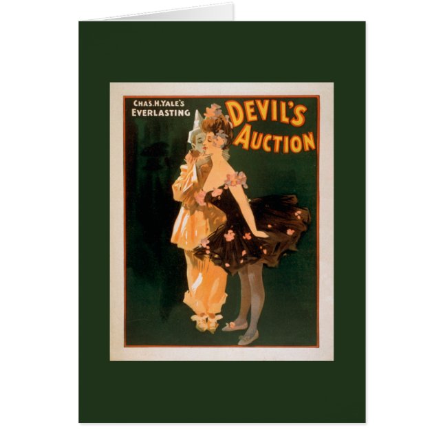 Yales Auktionsspiel des immerwährenden Teufels (Vorne)