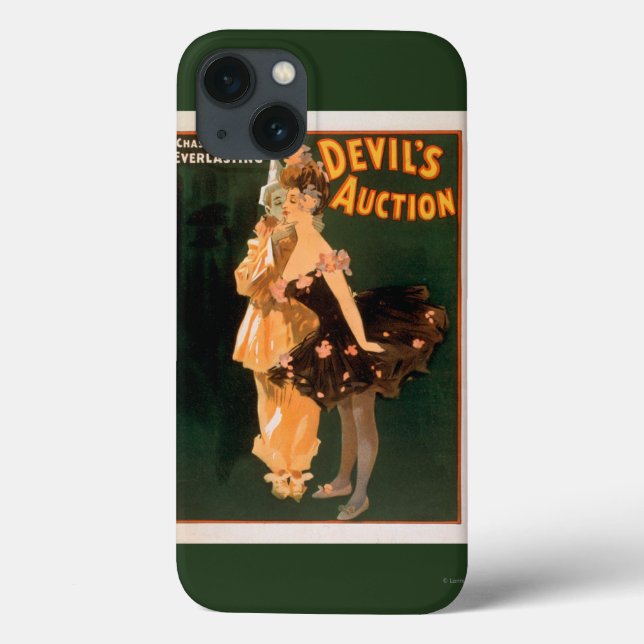 Yales Auktionsspiel des immerwährenden Teufels Case-Mate iPhone Hülle (Rückseite)