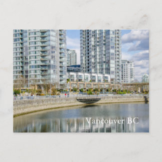Yaletown Stadt in der Nähe des Strandes Vancouver  Postkarte