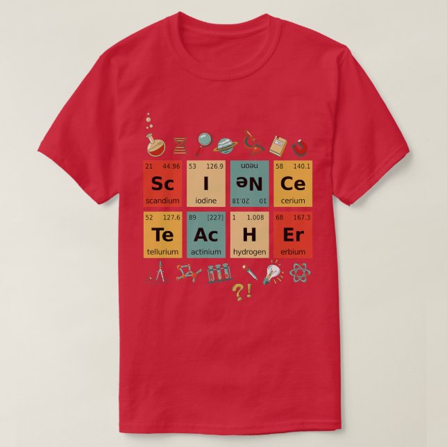Y'all brauchen naturwissenschaftliche Chemie Biolo T-Shirt (Design vorne)