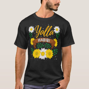 Yalla Habibi Lass uns zu meinem lieben muslimische T-Shirt
