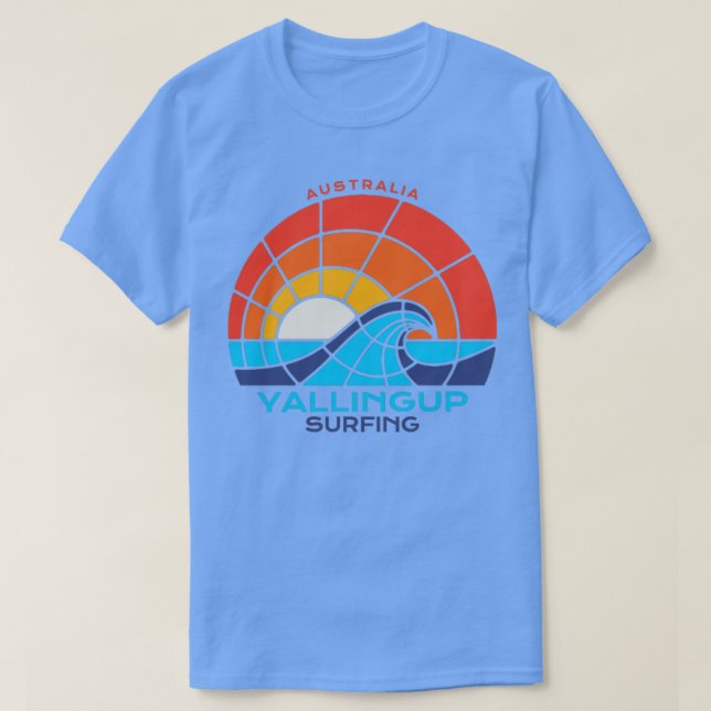 Yallingup Australia Surfing T-Shirt (Design vorne)