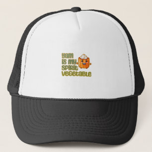 Yam ist mein Geist Gemüsepflanze klassisch Truckerkappe