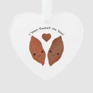 Yam Sweet on You Sweet Potato Ornament