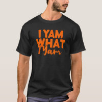 Yam, was ich bin, ist mein Süßkartoffel Thanksgivi