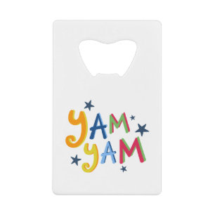 Yam Yam Black Country Bottle Opener Geldbeutel Flaschenöffner