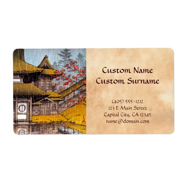 Yama Temple Sendai Hasu Kawase Meisterwerk (Vorne)