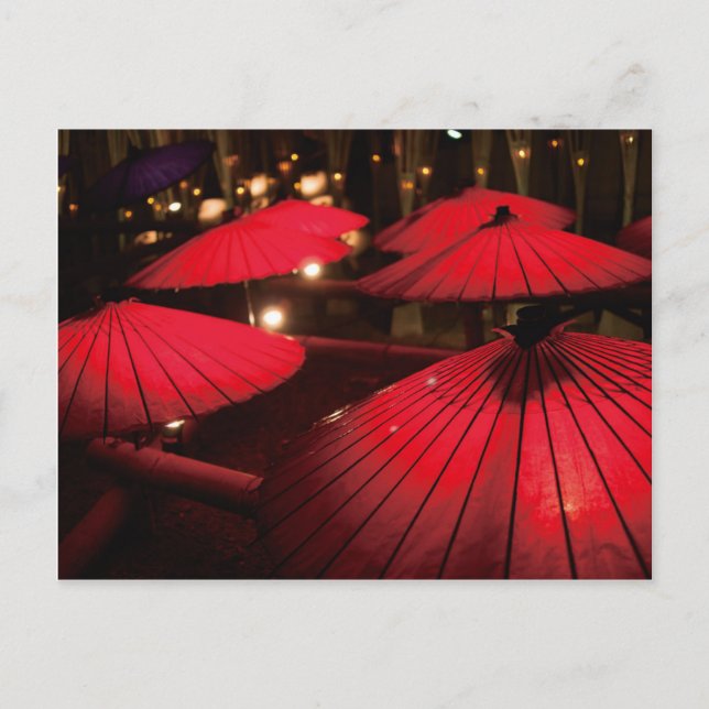 "Yamaga Tourou Festival in Kumamoto" (山 鹿 灯 籠 漫 浪  Postkarte (Vorderseite)