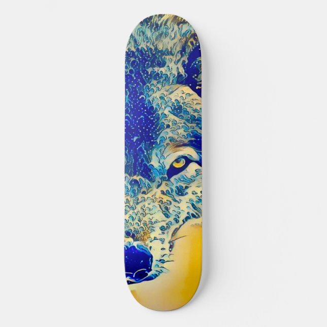Yamaguchi Water Wolf Signature Pro Board Skateboard (Vorderseite)