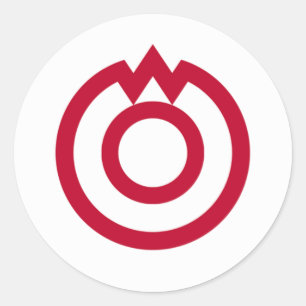 Yamaguchi, Yamaguchi Runder Aufkleber