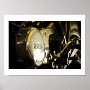 Yamaha Made in Japan Motorrad Poster