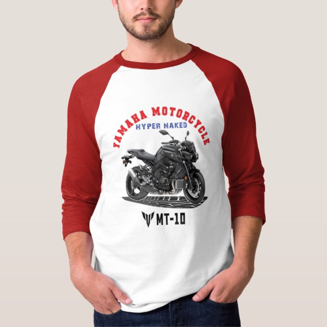YAMAHA MT-10 Custom Designer Apparel T - Shirt (Vorderseite)