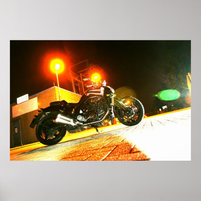 Yamaha New V-Max Poster (Vorne)