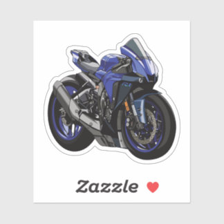 Yamaha R1 cute style Aufkleber