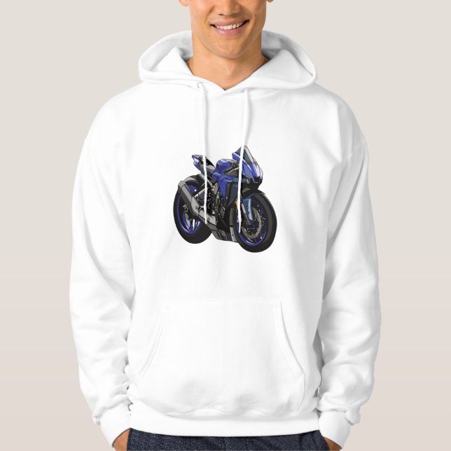 Yamaha R1 cute style Hoodie (Vorderseite)