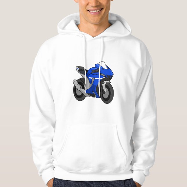 Yamaha R1 simple style Hoodie (Vorderseite)