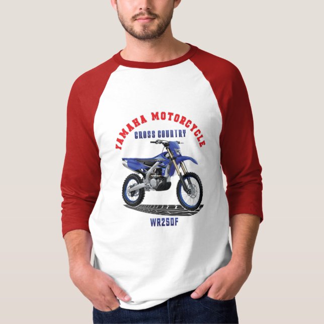 YAMAHA WR250F Custom Designer T - Shirt (Vorderseite)