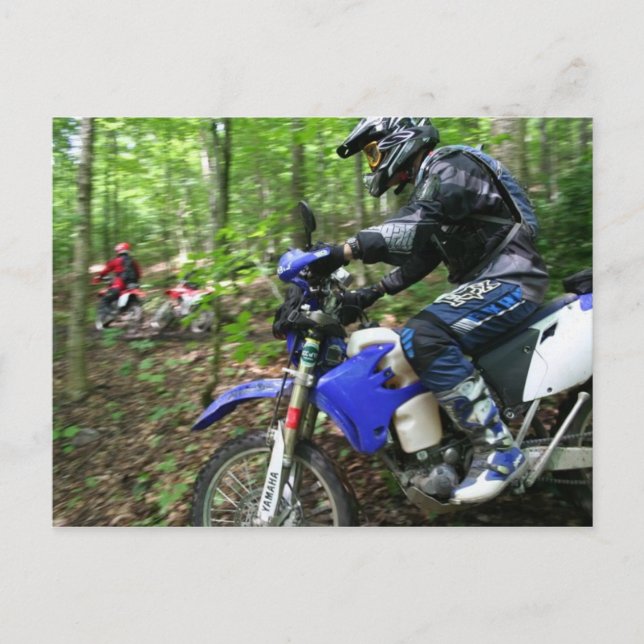 Yamaha WR50-F Postkarte (Vorderseite)