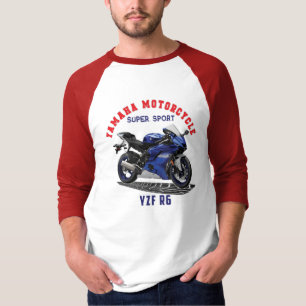 YAMAHA YZF R6 Custom Designer Apparel T - Shirt