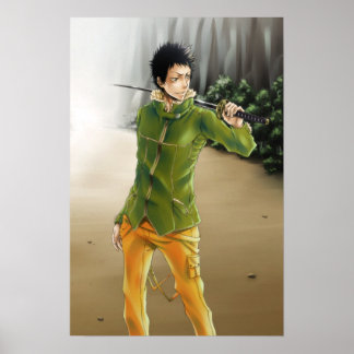 Yamamoto Takeshi-Poster Poster