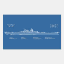 Yamato - Pläne für Schiffskonzepte ABD