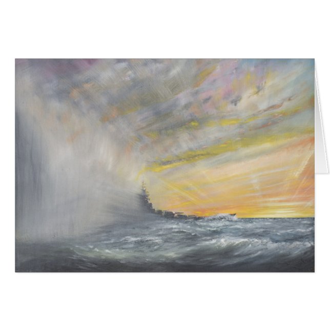 Yamato taucht von pazifischem Taifun 1944 2010 auf (Vorderseite (Horizontal))