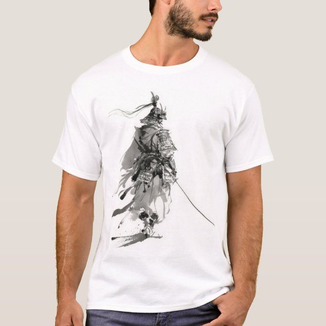 Yamato-Tinten-Krieger  T-Shirt (Vorderseite)