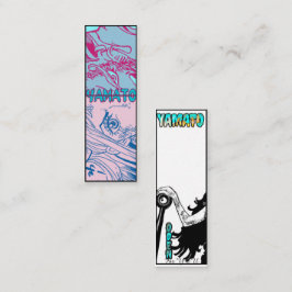 Yamato Warrior Spirit Lesezeichen für Ein-Stücke-L Mini Visitenkarte