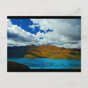 Yamdrok-See - Tso in Tibet Postkarte