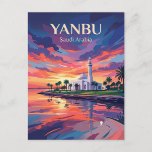 Yanbu Saudi-Arabien Postkarte