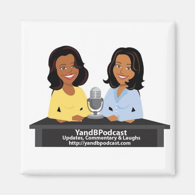 YandBPodcast Magnet (Vorne)
