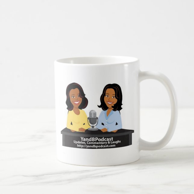 YandBPodcast Tasse (Rechts)