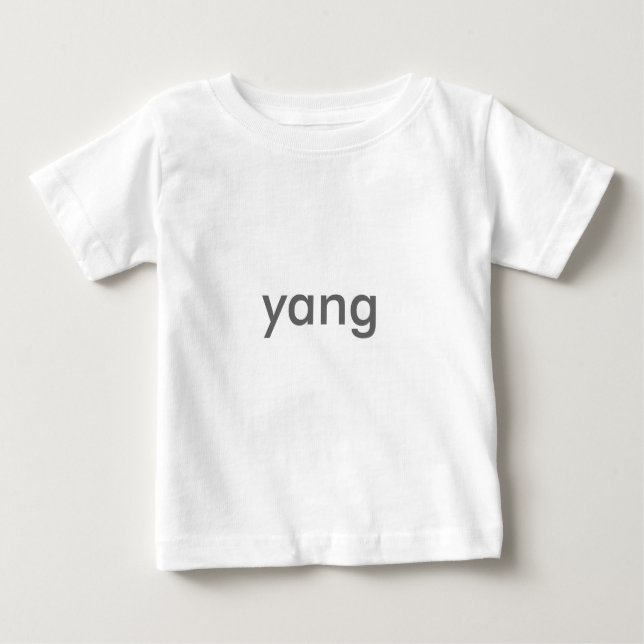 Yang Baby T-shirt (Vorderseite)