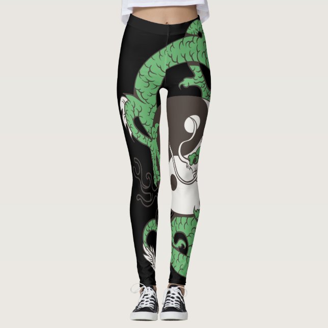 Yang Dragon Leggings (Vorderseite)