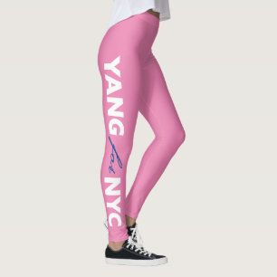 Yang for NYC New York City Mayection Pink Leggings
