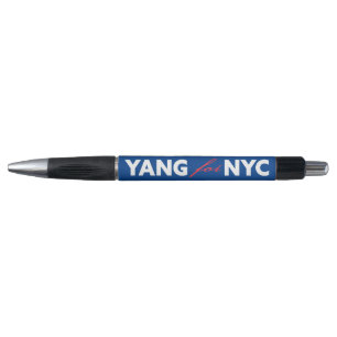 Yang für NYC New York City Bürgermeister Wahlunt Kugelschreiber