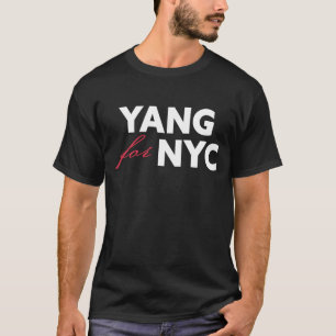 Yang für NYC New York City Bürgermeister Wahlunter T-Shirt
