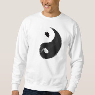 Yang - Ink Grundlegendes, Weißes Sweater, Sweatshirt