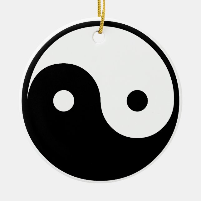 Yang Keramik Ornament (Vorne)