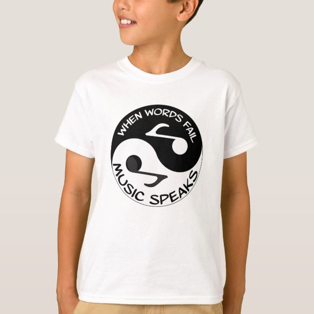 Yang-Musik T-Shirt (Vorderseite)