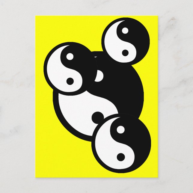 Yang Postkarte (Vorderseite)
