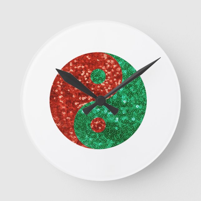 Yang Runde Wanduhr (Vorderseite)