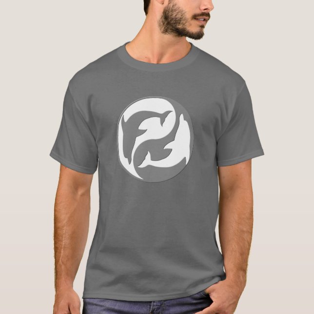 Yang Yang Dolphins Shirt (Vorderseite)