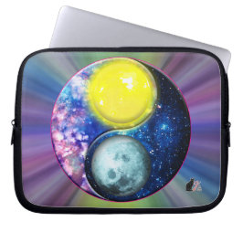 Yang-Yin / Sun-Moon Laptopschutzhülle