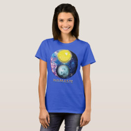 Yang-Yin / Sun-Moon Namaste T - Shirt