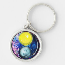 Yang-Yin / Sun-Moon Schlüsselanhänger