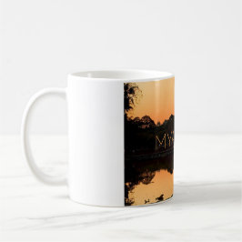 Yangon, Myanmar Reisebecher Kaffeetasse